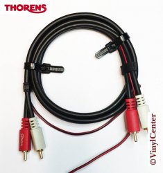Tonarmskabel Thorens, RCA-RCA