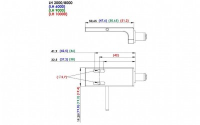 Tonarmsskal Ortofon LH-8000
