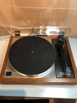 SÅLD Beg. Linn LP12 med nyservad nätdel