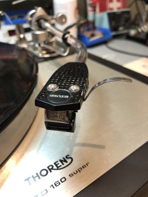 SÅLD Beg. Thorens TD-160 Super med SME 3009 ser II Imp.