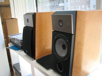 SÅLDA Beg. bokhyllehögtalare Focal JM Lab Electra
