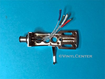 Tonarmsskal, alu, krom, litz