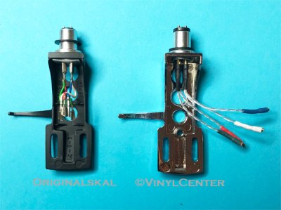 Tonarmsskal, alu, krom, litz