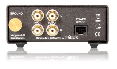 Trigon Vanguard III - RIAA-steg